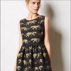 Anthropologie lion dress